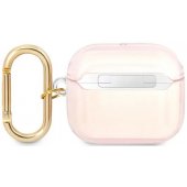 TPU Printed Stripe Case for Airpods 3 Pink