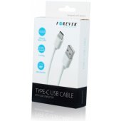 Universalus USB Type-C 1 m baltas