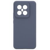 "Premium Soft Touch Silicone Case Xiaomi 14 Pro" Midnight Blue