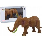 Collectible Figurine African Elephant Safari Brown
