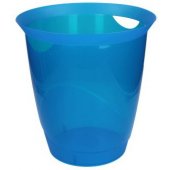 Durable Trend 16L blue transparent dustbin (1701710540)