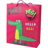 Pink Paper Gift Bag 41.5cm x 30cm x 12cm
