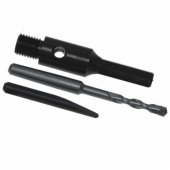Dedra SDS+ adapteris, 100 mm centruojamasis grąžtas, išmušiklis (H1226)