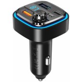 BCC08 Bluetooth MP3 Car Charger 3,1A Black