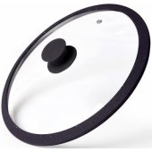 9919 Arcades Galss Lid 26 cm Dark Grey