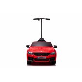 BMW M5 with platform for parent, Red