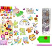 LeanToys Diamond Embroidery Sticker Set Animals Garden Rainbow Mosaic