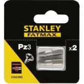 Stanley Torsion atsuktuvo antgaliai PZ3x25mm 2 vnt. (STA62042)