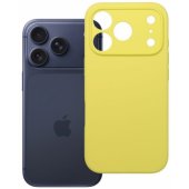 Silicone 2mm Сase iPhone 17 Pro Yellow