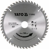 Yato diskinis pjūklas medienai su volframo karbidu 48T 216x30mm YT-6068