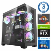 AQUA Ryzen 5 7600X 64GB 1TB SSD RTX5070Ti 16GB WIN11 DSB