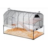 ZOLUX Cage NeoPanas XL with glass cuvette, black