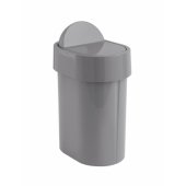 Šiukšliadėžė JUNIOR 8009 02 4.8 L pilka