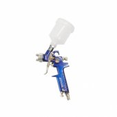 AWTools Mini HVLP Pistolet lakierniczy z górnym zbiornikiem 125ml 1,2m