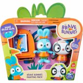 Spin Master Brave Bunnies - Paint with Boo Rabbit and Panda, Play Figu