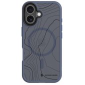 "MagForce Hyperstealth Sika Cover iPhone 17", tamsiai mėlynas