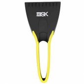Snow scraper 20.5x9.5cm black/ yellow