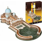 Cubicfun 3D dėlionė Šv. Petro bazilika - C718H