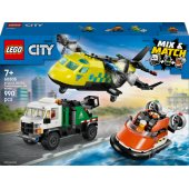 60505 Airplane, Service Truck and Hovercraft Remix