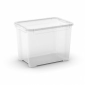 Basket T Box Clear 20L 27x38x29cm