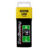 Stanley G tipo kabės 4/ 11/ 140, 14 mm, 1000 vnt. (TRA709T)