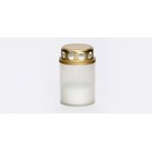 Candle white 8xØ5cm