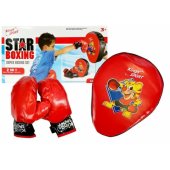Boxer bokso rinkinys su pirštinėmis ir taikiniu
