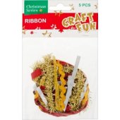 Craft with Fun CF OZDOBA BN WSTAZKI OZDOBNE MIX 5SZT 48/ 576