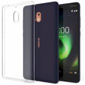 „Ultra galinis dėklas 0.5 mm Nokia 2.1“, skaidrus