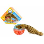 _7055902 Ball with Fluffy Ferret Tail Interactive Bath Toy