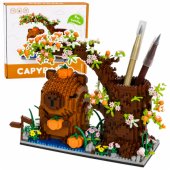 Capybara Building Blocks Tree Pen Organizer 1800 pcs.