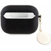 GUAP2PGEHCDK Fixed Glitter Heart Diamond Charm Case AirPods 2 Black