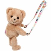 ZAPF Creation Zapf BABY born bear bag (brown)