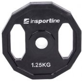 Guma dengtas svorio diskas „Ruberton“ 1,25 kg 30 mm