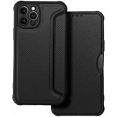 Razor knyginio tipo dėklas Xiaomi Redmi Note 12 4G, juodas