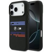 M Silicon Horizontal Line MagSafe iPhone 17 Pro Max Black
