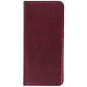"Smart Magnetic Book Case Motorola Moto G37", bordo