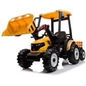 Tractor With Trailer Hercules JS3158B Yellow