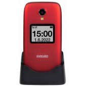 EasyPhone FS Red/ Silver