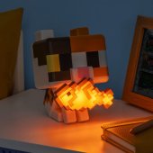 Minecraft katės GloBuddies šviestuvas