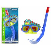 Blue Bestway Diving Mask With Pet Tube 24059