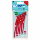 Angle interdental brushes 0,5mm 6 pcs