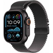 49mm Black Titanium Milanese Loop - Large MXKH3ZM/ A