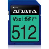 Premier Pro 512GB SDXC Class 10 ASDX512GUI3V30S-R