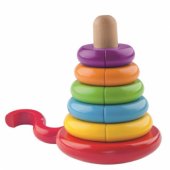 90674 Magnetic color stacking pyramide - constructor