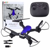 Drone Six-Axis Gyroscope LED Lights 360° Rotation Blue
