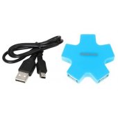 OUH24SB USB šakotuvas, mėlynas