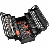 YT-3895 METAL TOOL BOX 62pcs