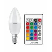 Osram STAR+ LED lemputė Multi, šiltai balta 2700 K 4.9 W E14 F