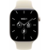 Watch Series 12 Cellular 46mm Pearl White Ceramic/ Sand Band S/ M